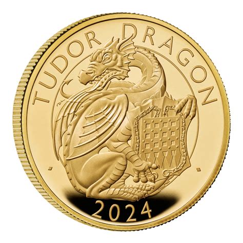 tudor beasts gold proof coin